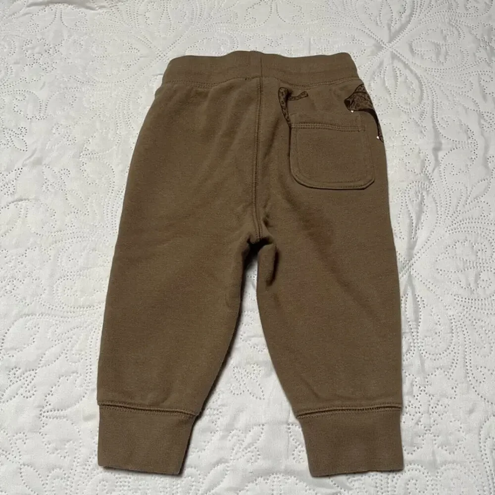 Gap Cheetah Graphic Joggers Size 12-18m